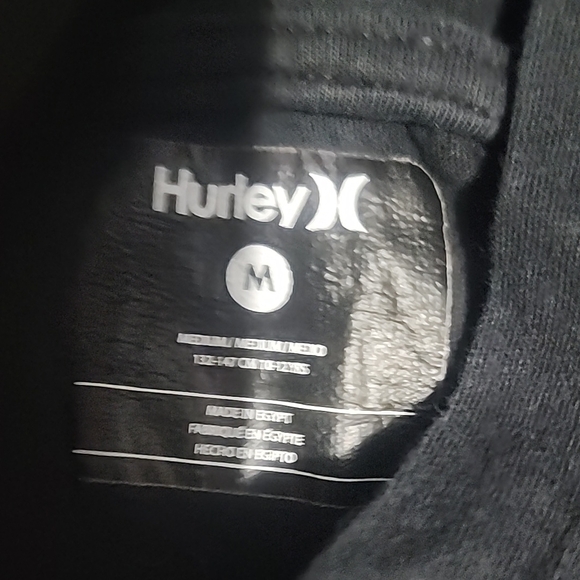Hurley Kids Shark Graphic Hoodie - Black - Picture 2 of 3